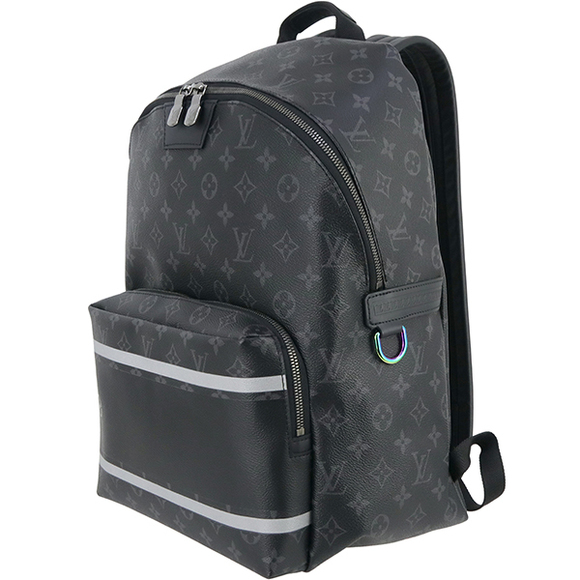 Louis Vuitton Backpack Apollo Fragment Monogram Eclipse Flash Black Silver - Picture 3 of 11